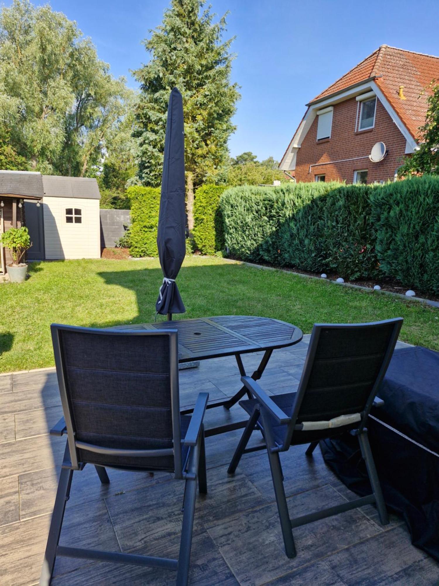 Ferienhaus An Der Brunnenaue 4 Sterne, E-Ladestation Am Haus, Wlan, Netflix, Garten Sagard Ngoại thất bức ảnh