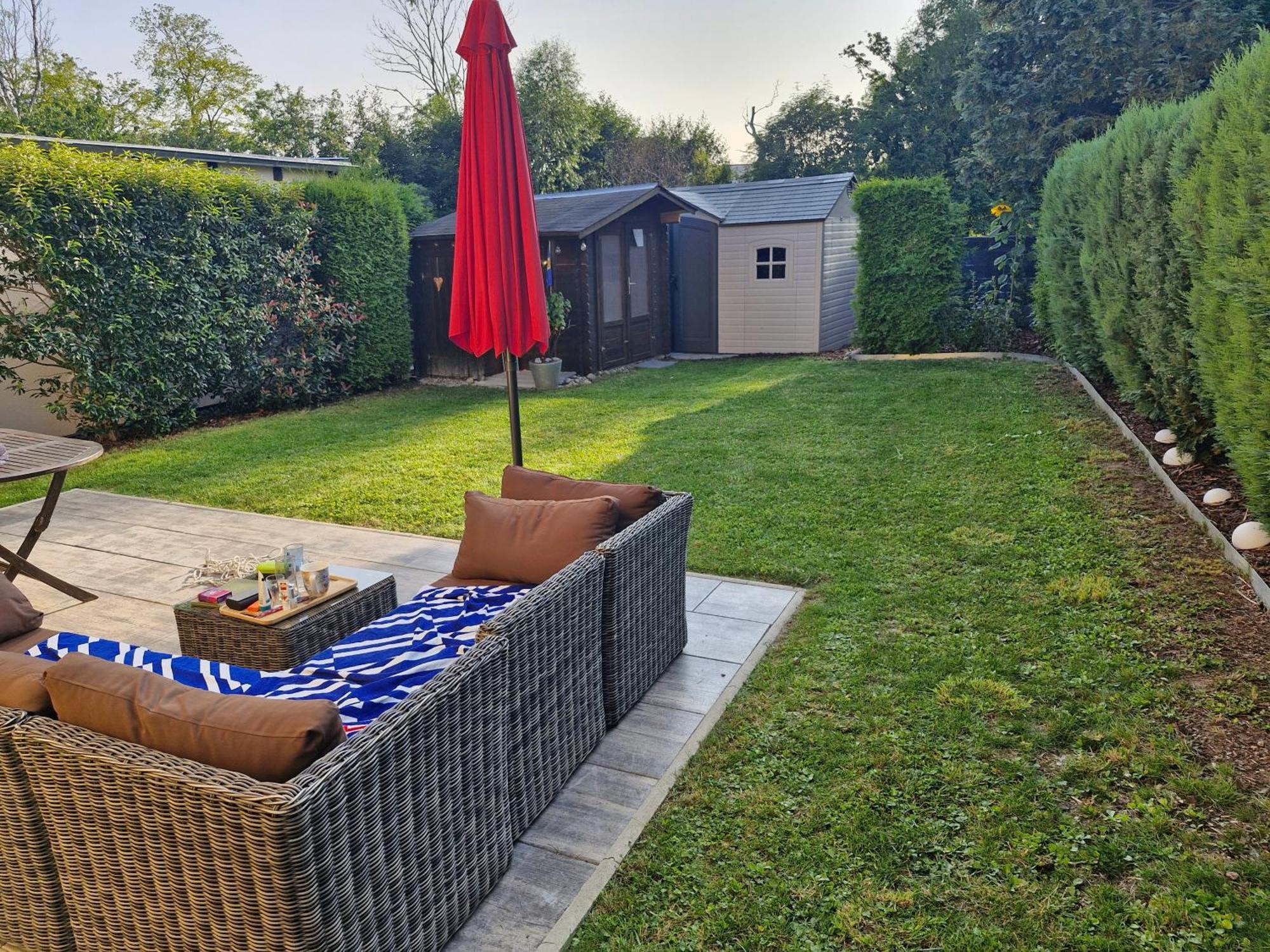 Ferienhaus An Der Brunnenaue 4 Sterne, E-Ladestation Am Haus, Wlan, Netflix, Garten Sagard Ngoại thất bức ảnh